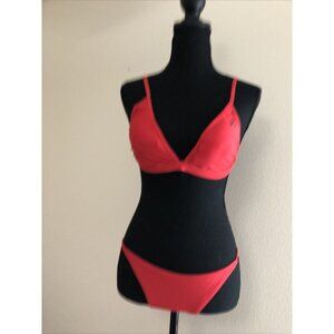 Dixxon Bikini Top and Bottom RED Size Large NWT